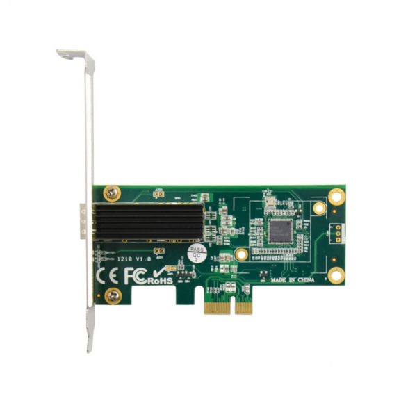 Gigabit-Glasfaser PCIe-Netzwerkkarte -- 1 x SFP