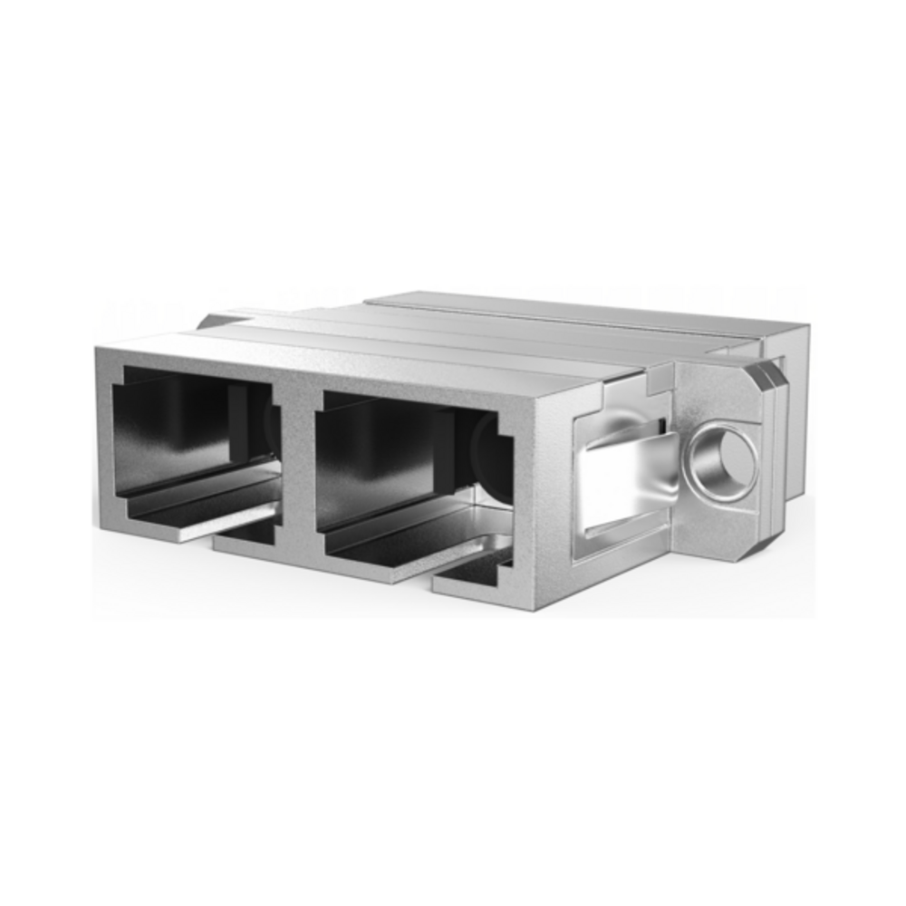 Glasfaser Kupplungen Kupplung SC Duplex OS2 Metallgehäuse,  - 1 VPE = 12 Stï¿½ck Glasfaser Kupplungen