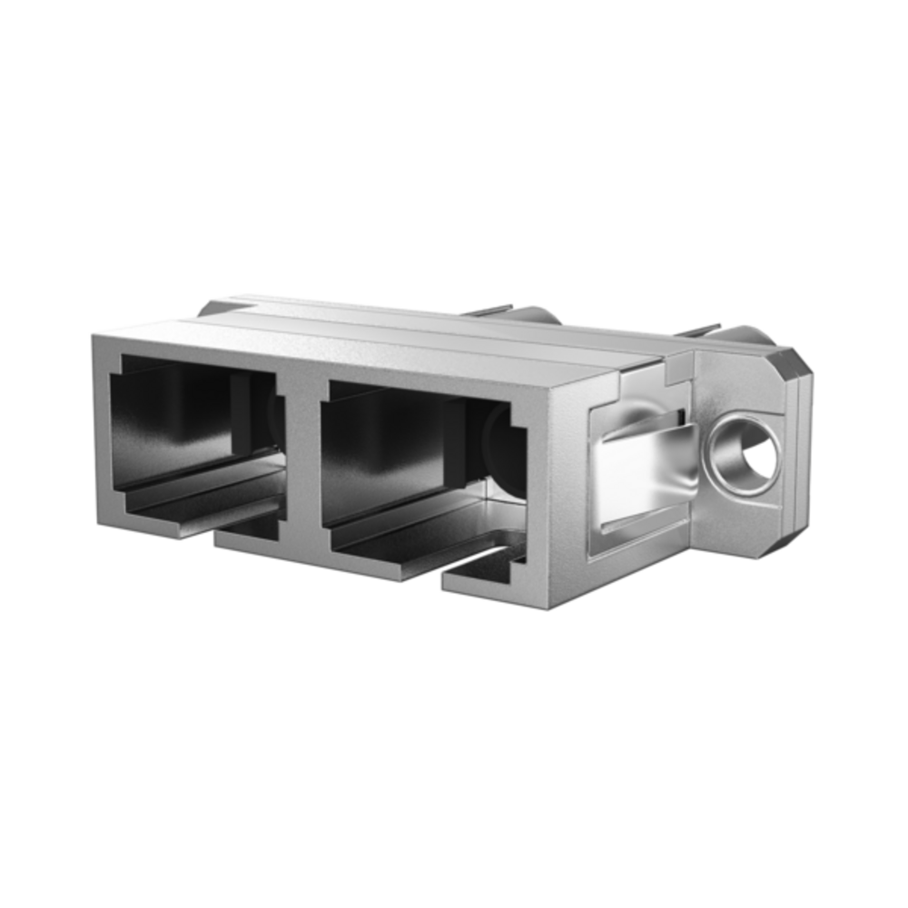 Glasfaser Kupplungen Kupplung SC-ST Duplex OS2 Metallgehäuse,  - 1 VPE = 12 Stï¿½ck Glasfaser Kupplungen