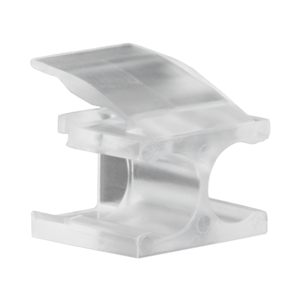 Glasfaser Stecker  Clip LC Duplex transparent, wieder lösbar - 1 VPE = 200 Stück Glasfaser Stecker