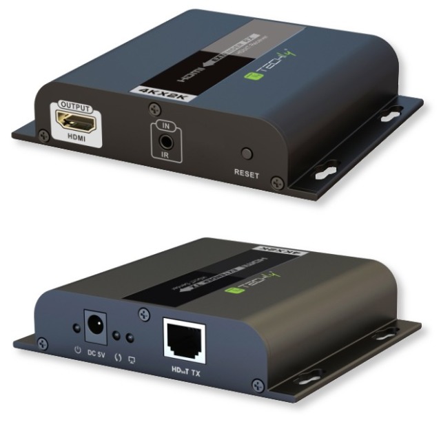 HDBIT 4K HDMI Extender Sender/Empfänger over IP mit IR, 120m
