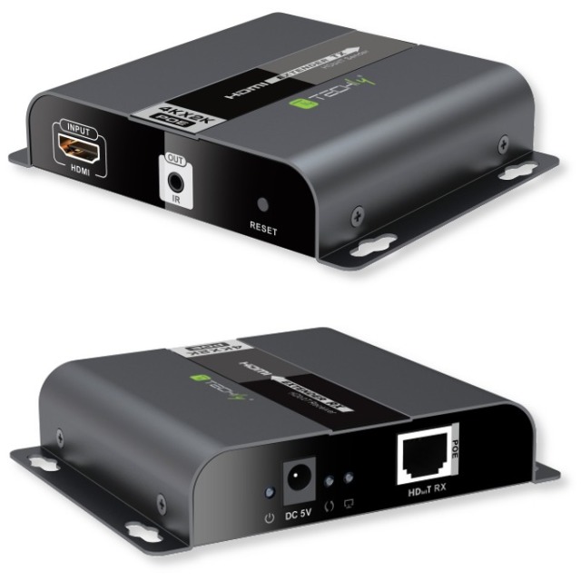 HDBIT 4K HDMI Extender Sender/Empfänger over IP mit PoE, 120m HDBIT 4K HDMI Extender Sender/Empfänger over IP mit PoE, 120m