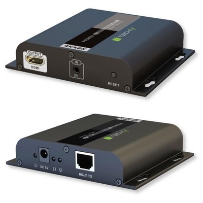 HDbitT 4K HDMI Extender -- Sender/Empfänger, over IP mit IR, 120m