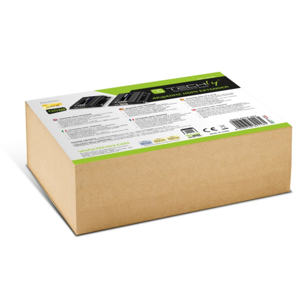 HDMI 4K2K@60Hz Extender Set (TX+RX) mit IR, über Cat. 5e/6 Kabel bis 120m