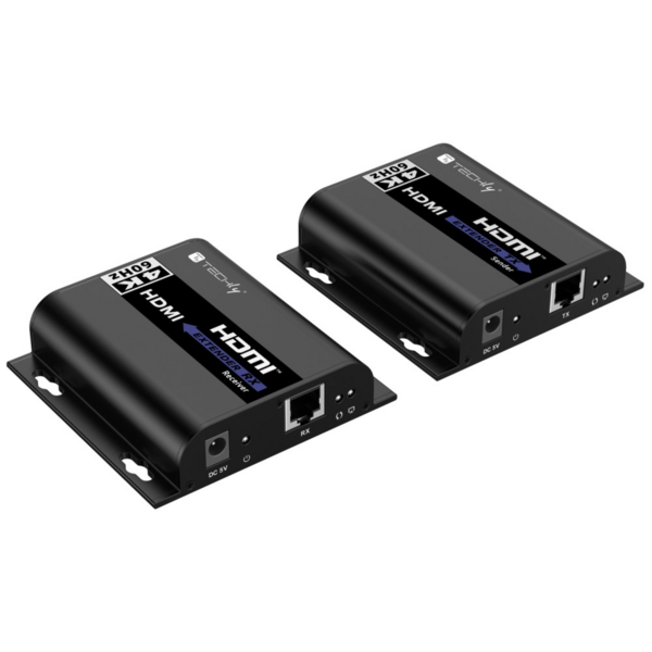 HDMI 4K2K@60Hz Extender Set (TX+RX) mit IR, über Cat. 5e/6 Kabel bis 120m