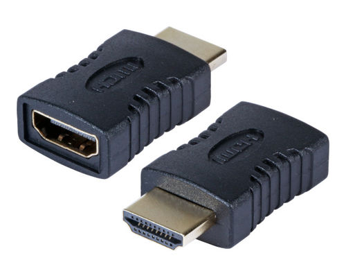 HDMI? Adapter, 2x HDMI?-A, St.-Bu., schwarz