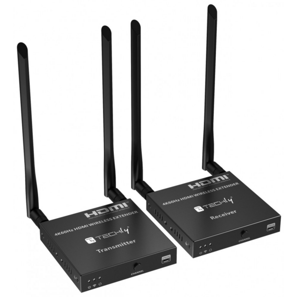 HDMI Extender Set 4K 60Hz Wireless 5G, bis zu 50m 1 zu 1 Übertragung HDMI