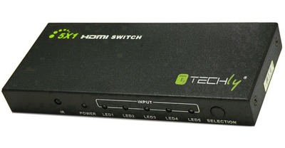 HDMI Switch 4K, UHD, 3D, 5-Port -- 