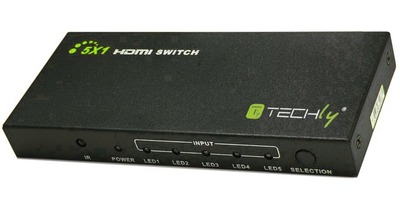 HDMI Switch 4K, UHD, 3D, 5-Port --