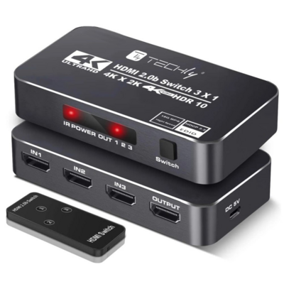 HDMI Switch 4K60Hz HDR 3-Port --