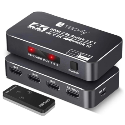 HDMI Switch 4K60Hz HDR 3-Port -- 