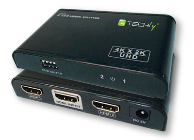HDMI2.0 Splitter 4K UHD 3D 2 ways with EDID, HDMI2.0 Splitter 4K UHD 3D 2 ways with EDID,