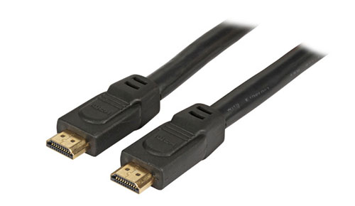 HighSpeed HDMI? Anschlusskabel mit Eth. A-A, St.-St., 1,0m, schwarz