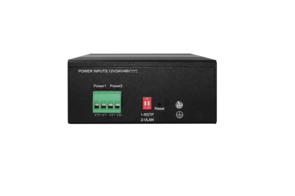 Hilbert 10-Port Industrie Gigabit PoE , 2 x SFP 8 PoE Outputs 802.3at/af PoE