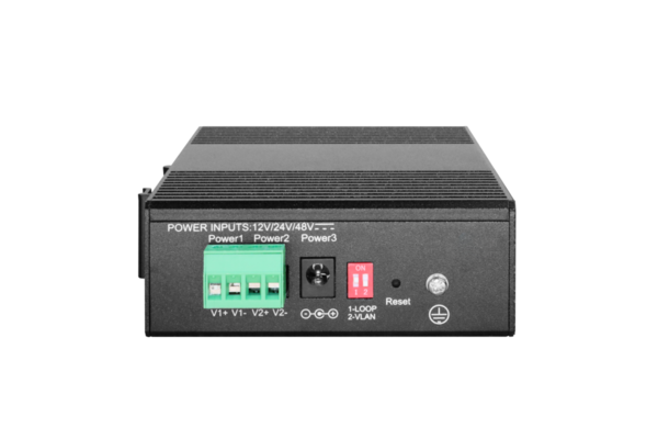 Hilbert 6-Port Industrie Gigabit , 4 x RJ45 2x SFP