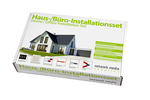 Home /- Office Cat.6 - 50 m Installationsset 2