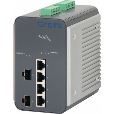 Hutschienen Switch 4x 100/1000T, -- 2x 100/1000 SFP Hutschienen Switch 4x 100/1000T, -- 2x 100/1000 SFP