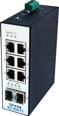 Hutschienen Switch 6x 10/100/1000T, -- 2x 100/1000 SFP Hutschienen Switch 6x 10/100/1000T, -- 2x 100/1000 SFP