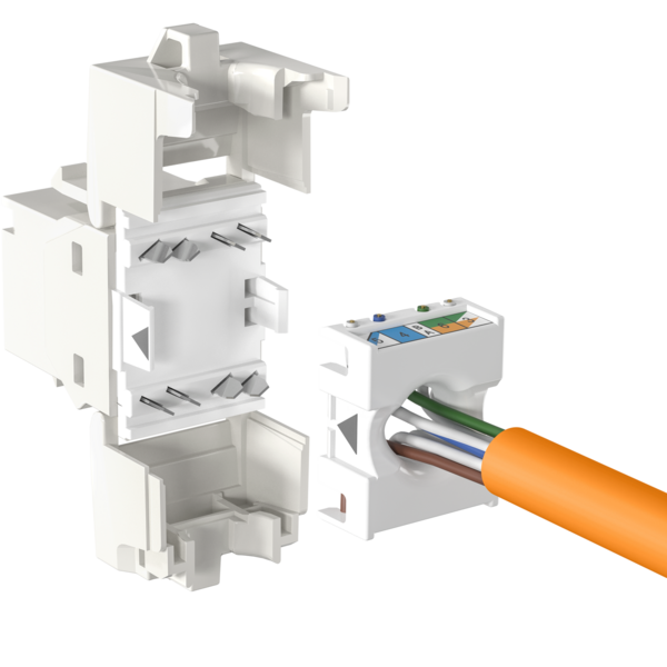 INFRALAN® RJ45 Keystone UTP, Cat.6A -- 500MHz