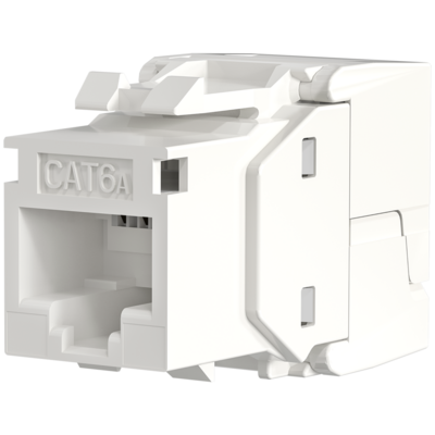 INFRALAN© RJ45 Keystone UTP, Cat.6A -- 500MHz, Komponenten zertifiziert INFRALAN© RJ45 Keystone UTP, Cat.6A -- 500MHz, Komponenten zertifiziert