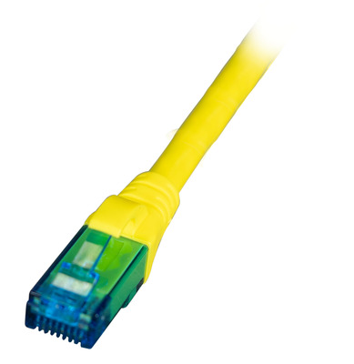 INFRALAN RJ45 Patchkabel U/UTP, Cat.6A,LSZH, Premium, 500MHz, 2m, gelb INFRALAN RJ45 Patchkabel U/UTP, Cat.6A,LSZH, Premium, 500MHz, 2m, gelb