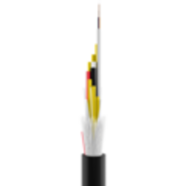 INFRALAN© U-DQ(ZN)BH OM4 48G (4x12) -- Eca 5000N LSZH schwarz 11,2mm