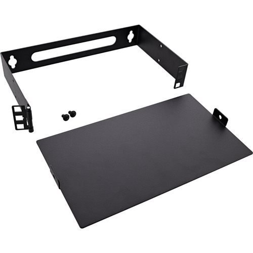 InLine® 10 Mini Rack zur Wandmontage, 1HE, 15,2cm Tiefe, schwarz