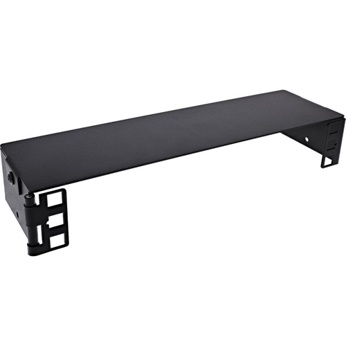 InLine® 10 Mini Rack zur Wandmontage, 1HE, 7,6cm Tiefe, schwarz