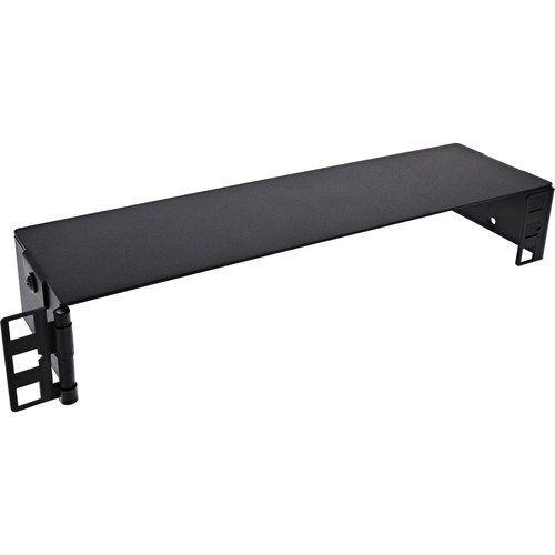 InLine® 10 Mini Rack zur Wandmontage, 1HE, 7,6cm Tiefe, schwarz