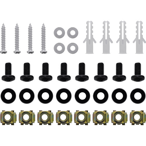 InLine® 10 Mini Rack zur Wandmontage, 2HE, 15,2cm Tiefe, schwarz