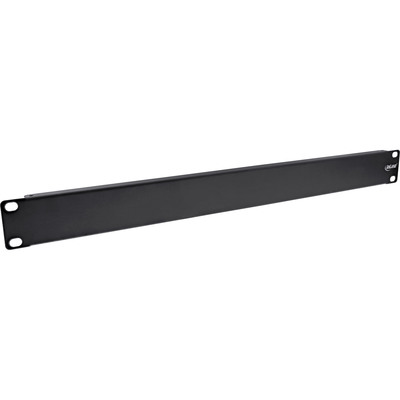 InLine® 19 Blindplatte, 1HE, RAL 9005 schwarz (Produktbild 1)