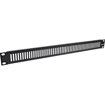 InLine® 19 Blindplatte perforiert, 1HE, RAL 9005 schwarz InLine® 19 Blindplatte perforiert, 1HE, RAL 9005 schwarz