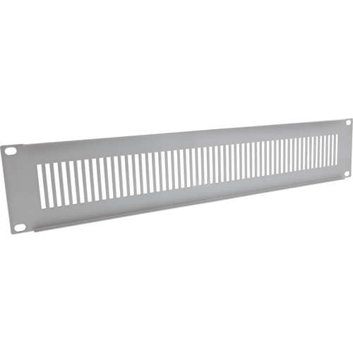 InLine® 19 Blindplatte perforiert, 2 HE, RAL 7035 grau