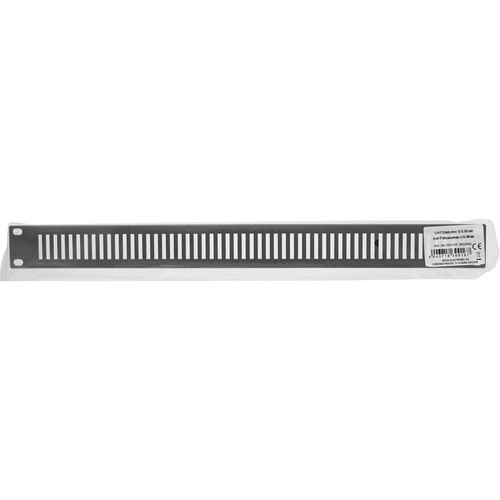 InLine® 19 Blindplatte perforiert, 2 HE, RAL 9005 schwarz