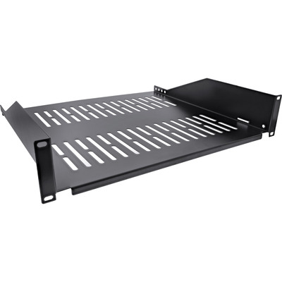 InLine® 19 Fachboden, 400mm, 20kg, 2HE, RAL 9005 schwarz InLine® 19 Fachboden, 400mm, 20kg, 2HE, RAL 9005 schwarz