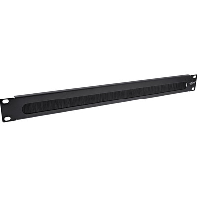 InLine® 19 Kabel Durchführungsplatte mit Bürste, 1HE, RAL 9005 schwarz InLine® 19 Kabel Durchführungsplatte mit Bürste, 1HE, RAL 9005 schwarz