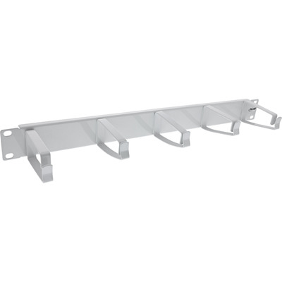 InLine® 19 Kabelführungspanel, 5 große Bügel, RAL7035, grau InLine® 19 Kabelführungspanel, 5 große Bügel, RAL7035, grau