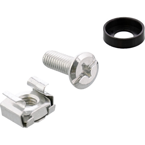 InLine® 19 Kabelführungspanel, 9 Kunststoffbügel abnehmbar, RAL 9005, schwarz