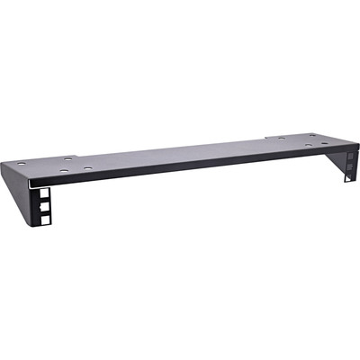 InLine® 19 Rack zur Untertisch-Montage, 1HE, schwarz (Produktbild 1)