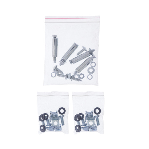 InLine® 19 Rack zur Untertisch-Montage, 2HE, schwarz