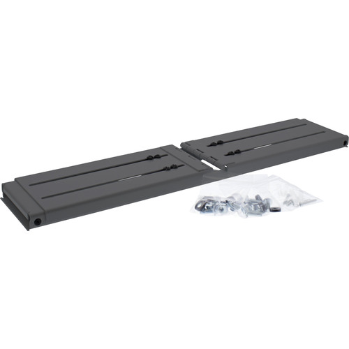 InLine® 19 Rack zur Wandmontage, 2HE, 24-40 cm Tiefe, schwarz RAL9005