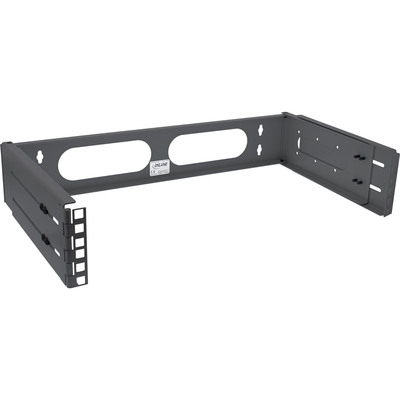 InLine® 19 Rack zur Wandmontage, 2HE, 24-40cm Tiefe, schwarz