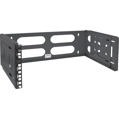 InLine® 19 Rack zur Wandmontage, 4HE, 24-40cm Tiefe, schwarz