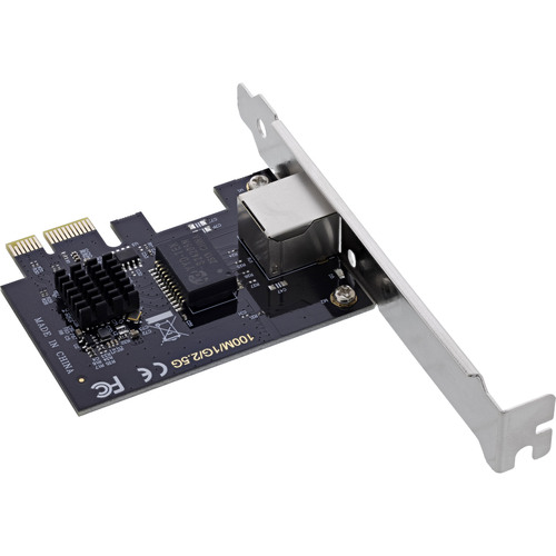 InLine® 2,5-Gigabit Netzwerkkarte, 1x RJ45 2,5 Gb/s, PCIe x1