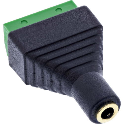 InLine® 3,5mm 4pol Klinkenbuchse an Terminalblock, Stereo/Mikro