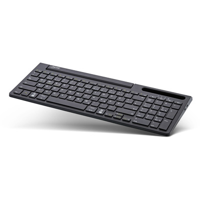 InLine 4in1 Bluetooth Aluminium Tastatur mit Nummernpad, für bis zu 4 Bluetooth-Geräte, schwarz InLine 4in1 Bluetooth Aluminium Tastatur mit Nummernpad, für bis zu 4 Bluetooth-Geräte, schwarz