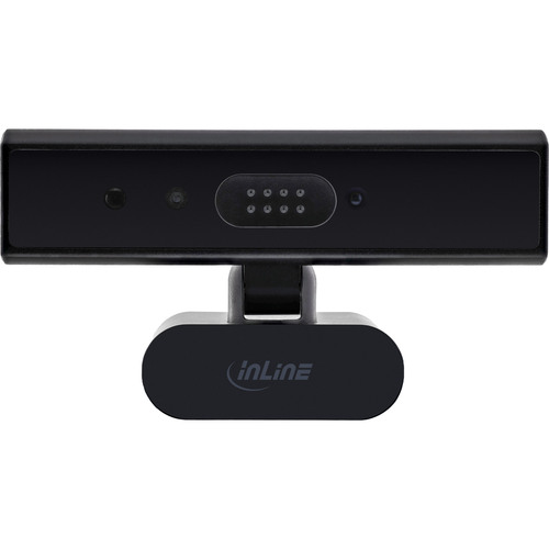 InLine® 5MP Webcam, USB-C, Autofokus, Windows Hello, Privacy-Shutter