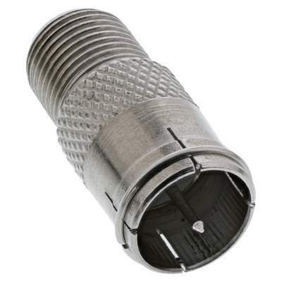 InLine® Adapter F-Quick-Stecker (SAT) auf F-Buchse (SAT) (Produktbild 1)