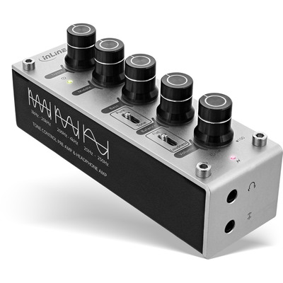 InLine® AmpEQ Hi-Res AUDIO Kopfhörer-Verstärker und Equalizer, 3,5mm Klinke, USB powered (Produktbild 1)