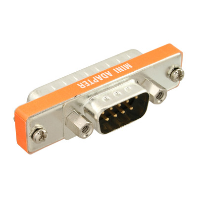 InLine® AT-Adapter, 9pol Sub D Stecker an 25pol Sub D Stecker, kurz
